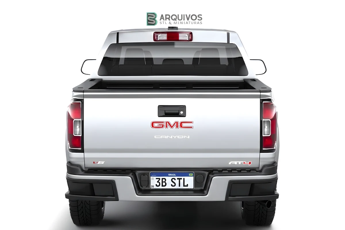 Modelo 3D STL - GMC Canyon 2021 Long — foto 2